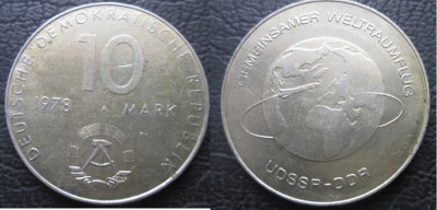 Germania (Republica Democrata):10 mark ( marci) 1978 _ UNC foto