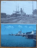 Cumpara ieftin 2 carti postale interbelice , Galati