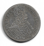 TRANSILVANIA, UNGARIA - LEOPOLD I (1657 &ndash; 1705) - THALER 1693 - Replica Muzeu
