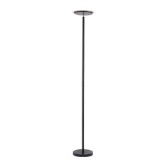 Lampadar Rymann, metal, negru, 22 W, 181 x 30 cm