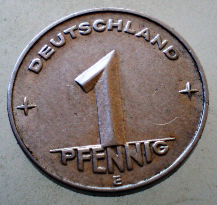 1.967 GERMANIA RDG DDR 1 PFENNIG 1953 E MULDENH&Uuml;TTEN