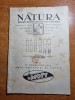 Revista Natura 1935, Turing Clubul Romaniei, Liga Culturala Focsani. Vintage, Colectie