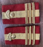 C2 CO 10 - Grade militare - colonel infanterie - semne arma aurii - piesa de colectie!
