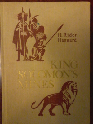 H. Rider Haggard - King Solomon&amp;#039;s Mines foto