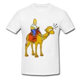 Tricou &quot; Homer on a camel &quot;