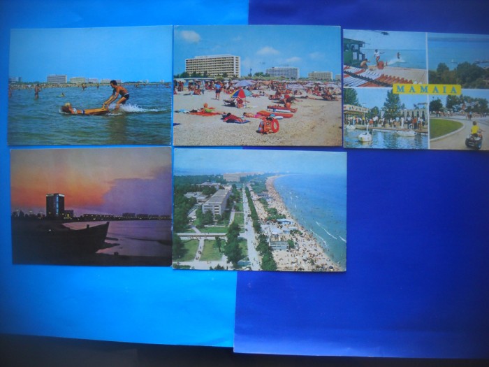 HOPCT LOT NR 620 MAMAIA-IP -CT-5 CARTI POSTALE-RSR-CIRCULATE