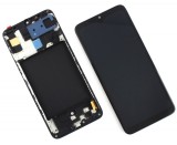 Display Samsung Galaxy A70 A705 Display OLED cu Rama Black Negru