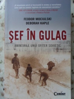 SEF IN GULAG. AMINTIRILE UNUI OFITER SOVIETIC-FEODOR MOCIULSKI, DEBORAH KAPLE-277281 foto