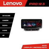 Navigatie Jeep Compass 2021- Lenovo Qled 12.3 inch Octa Core 4+64 360 DSP ADAS carplay android auto radio internet kit-compass2021+PRO-12.3-4+64+kit-1