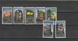 San Marino 1967-Flora,Flori,serie 7 valori dantelate,MNH,Mi.880-886, Nestampilat