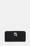 Karl Lagerfeld portofel femei, culoarea negru, A1W32124