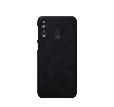 Husa Telefon Nillkin, Samsung Galaxy M30, Qin Leather Case, Black foto