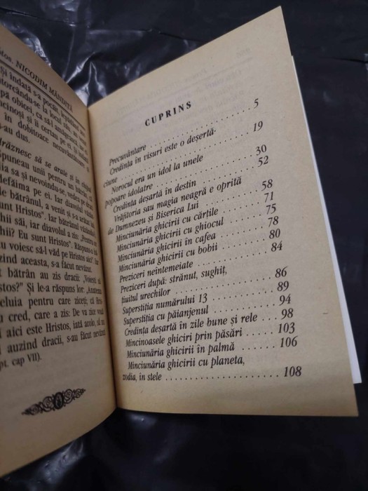 Protos.NICODIM Mandita-CAPCANELE IADULUI-1997-Despre Visuri-Noroc,Ghicire-Vraji-Farmece-Descantece-Superstitii,Preziceri-destin-Zodii-Prea Sf.CALNIC