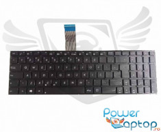 Tastatura Laptop Asus X555LD layout UK fara rama enter mare foto