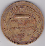 Medalia RSR SEMICENTENARUL UNIRII TRANSILVANIEI CU ROMANIA 1968