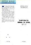 TSV - PLIANT DE PREZENTARE , CAMPIONATUL MONDIAL DE FOTBAL, 1970 LP 729