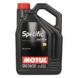 Ulei Motul SPECIFIC 2312 0W30 5 litri , Lubrifiere eficienta si protectie completa pentru motoare PSA