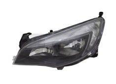 Far Opel Astra J, 01.2013-, 5 Usi, Sedan, Sports Tourer, partea Stanga, cu lumina de zi; tip bec H7+H7+W21/5W; electric; negru; cu motor, TYC foto