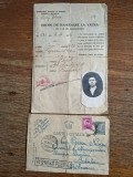 Ordin de ramanere la vatra 1941 + carte postala / C1DP