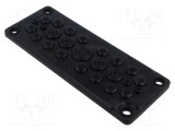 Garnitură elastomer termoplastic TPE cu multiple orificii HT HI TECH POLYMERS