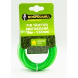 Fir motocoasa, trimmer, profil stea, 1.65mmx15m, Gospodarul Profesionist, MC0043.15