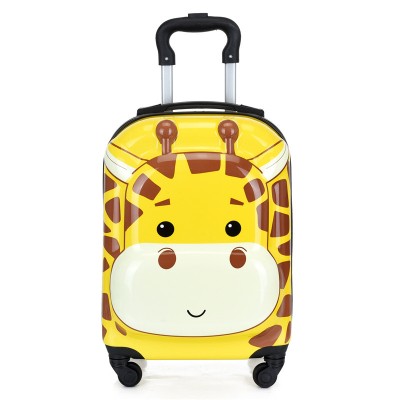 Troler copii Girafa, 46x32x25 cm, 23L, portocaliu, Manolex&amp;reg; foto