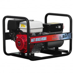 Generator curent trifazat AGT 8503 HSBE, 8 kVA, benzina, pornire electrica foto