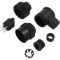 Conector circular 400V PIN 5 mufă tată pe cablu 20A