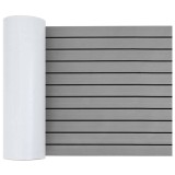 Pardoseala pentru barcă autoadezivă gri deschis și negru 240x60 cm EVA Foam