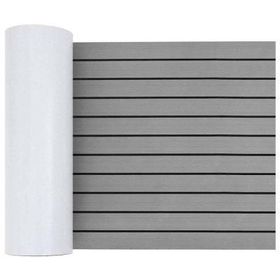 vidaXL Pardoseală pentru bărci gri deschis și negru 240 x 60 cm 42008467 foto