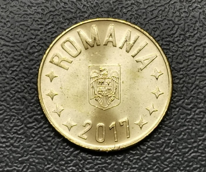 Rom&acirc;nia 1 Ban 2017 UNC din fisic