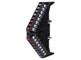 Conector Șine 1,5mm2 8 Piste 32 Borne Negru 250VAC