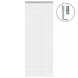 VidaXL Paravan de ușă cu lanț, 80x221 cm, aluminiu