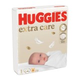 Scutece Huggies, Extra Care, Nr 1, 2-5 kg, 84 buc
