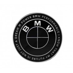 Emblemă cu logo BMW pentru capotă 82MM 813237505 50 JAHRE