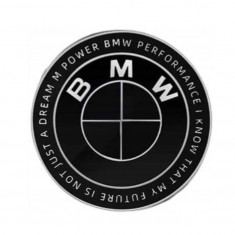 Emblemă cu logo BMW pentru capotă 82MM 813237505 50 JAHRE