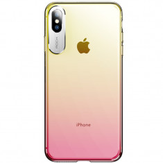 Husa iPhone Xs 5.8&amp;#039;&amp;#039; Rock Aluminium Rosie foto