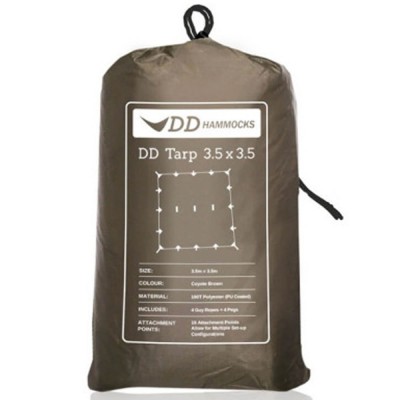 Tenda 3.5x3.5 Prelata DD Hammocks Coyote Brown foto