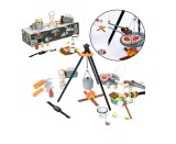 Set de joaca camping copii, 45 piese, 41 x 15.5 x 8.5 cm, Lean 22033