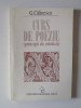 CURS DE POEZIE (PRINCIPII DE ESTETICA) de G. CALINESCU , 1998