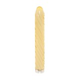 Vibrator 10 Speeds Glass Galben