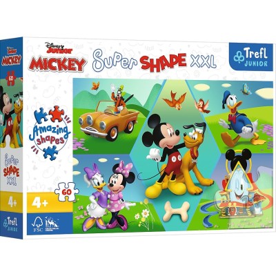 Puzzle Disney Mickey Amuzantul, 60 Piese XXL foto