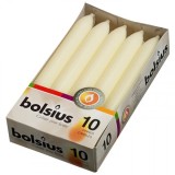 Pachet 10 Lumanari Cilindrice Bolsius Crem CIB10-205 DNC40859
