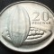 Moneda exotica 20 PESEWAS - GHANA, anul 2007 *cod 2815 = circulata