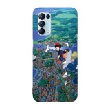 Husa compatibila cu Oppo A73 model Kiki&amp;#039;s Delivery Service, Silicon, TPU, Viceversa, Transparent, Carcasa