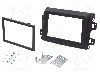 Rama adaptoare, 2 DIN, Fiat, negru mat, 4CARMEDIA -