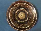 Arta si Traditie - Farfurie veche dimensiuni mari din ceramica model deosebit realizata la Horezu !
