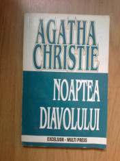 n8 NOAPTEA DIAVOLULUI - Agatha Christie foto