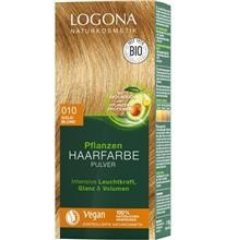 Vopsea de Par Blond Auriu Bio Nuanta 010 100gr Logona Cod: BG287944 foto