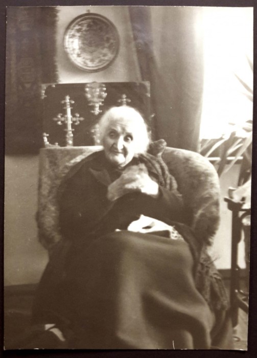 P.P.Carp: FOTO DOCUMENT, soția sa Sevastia Cantacuzino, piesă originală.